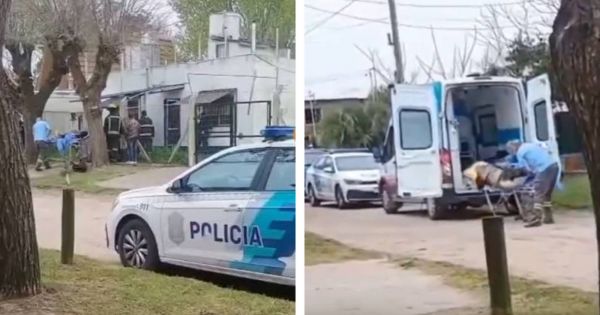 ¡VIDEO! Así cae de la camilla un paciente mientras es trasladado por enfermeros