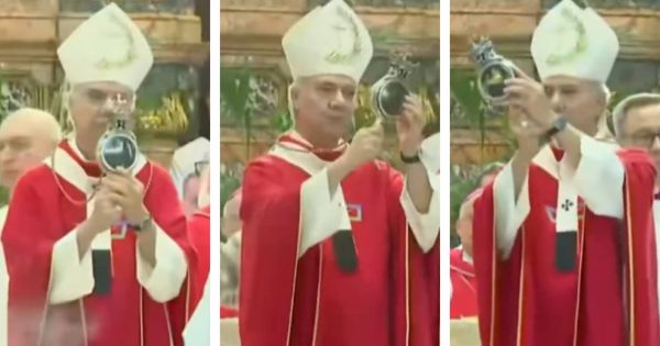 ¡VIDEO! Nuevo milagro de San Gennaro: el momento en que se licuó la sangre en Nápoles