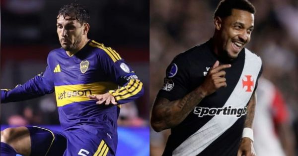 Boca vs. Vasco da Gama por la Copa Sudamericana: cuándo juegan las semifinales, fechas y horarios