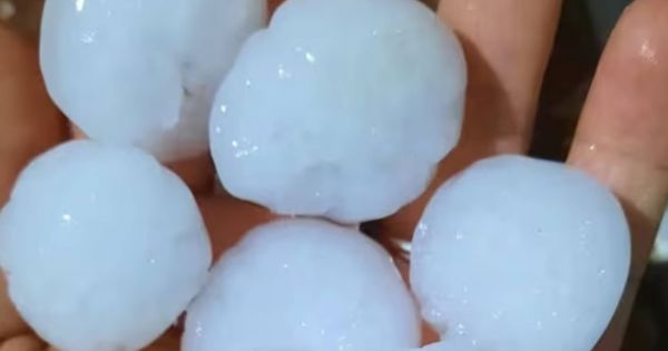 Fuerte granizo afectó zonas de Buenos Aires bajo alerta meteorológica