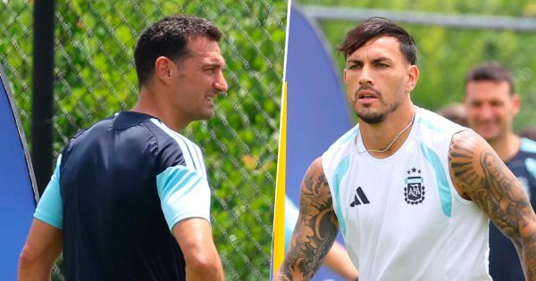 ¿Sigue?: Paredes se reunirá con Scaloni para definir su futuro en la Selección Argentina
