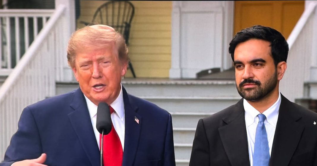 Trump y Mamdani exhiben su pragmatismo en una inusual reunión en Nueva York Trump y Mamdani exhiben su pragmatismo en una inusual reunión en Nueva York