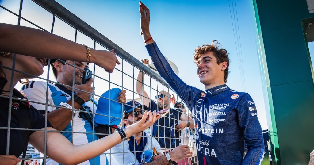 Franco Colapinto contó cuál fue su sueldo el primer año en la Fórmula 1 y reveló por qué perdió plata en Williams
