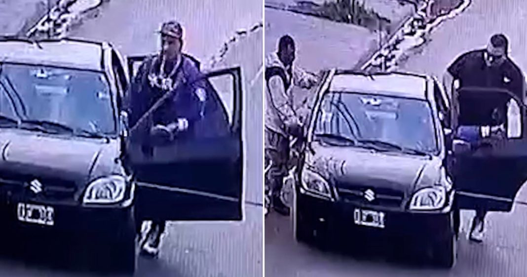 Video: un prestamista y sus “brazos armados” fueron a balear la casa de un hombre para cobrarle una deuda y terminaron detenidos
