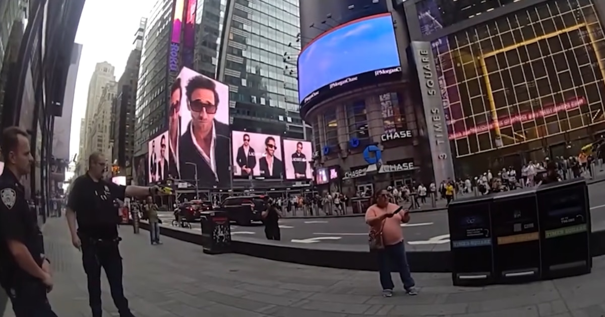 El NYPD publica el video del tiroteo en Times Square: la mujer le dijo a los oficiales "van a tener que matarme" antes de ser abatida