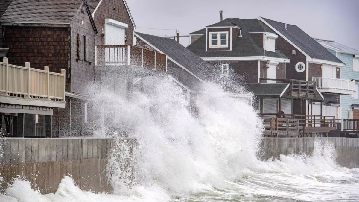 Fuerte tormenta golpeó el noreste de EEUU y dejó un muerto, cortes de luz e inundaciones