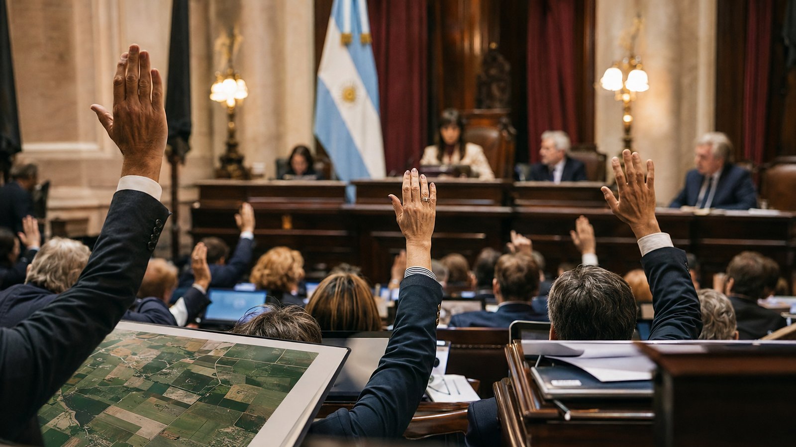 Ley de Tierras: quiénes son los 29 diputados que dudan cómo votar