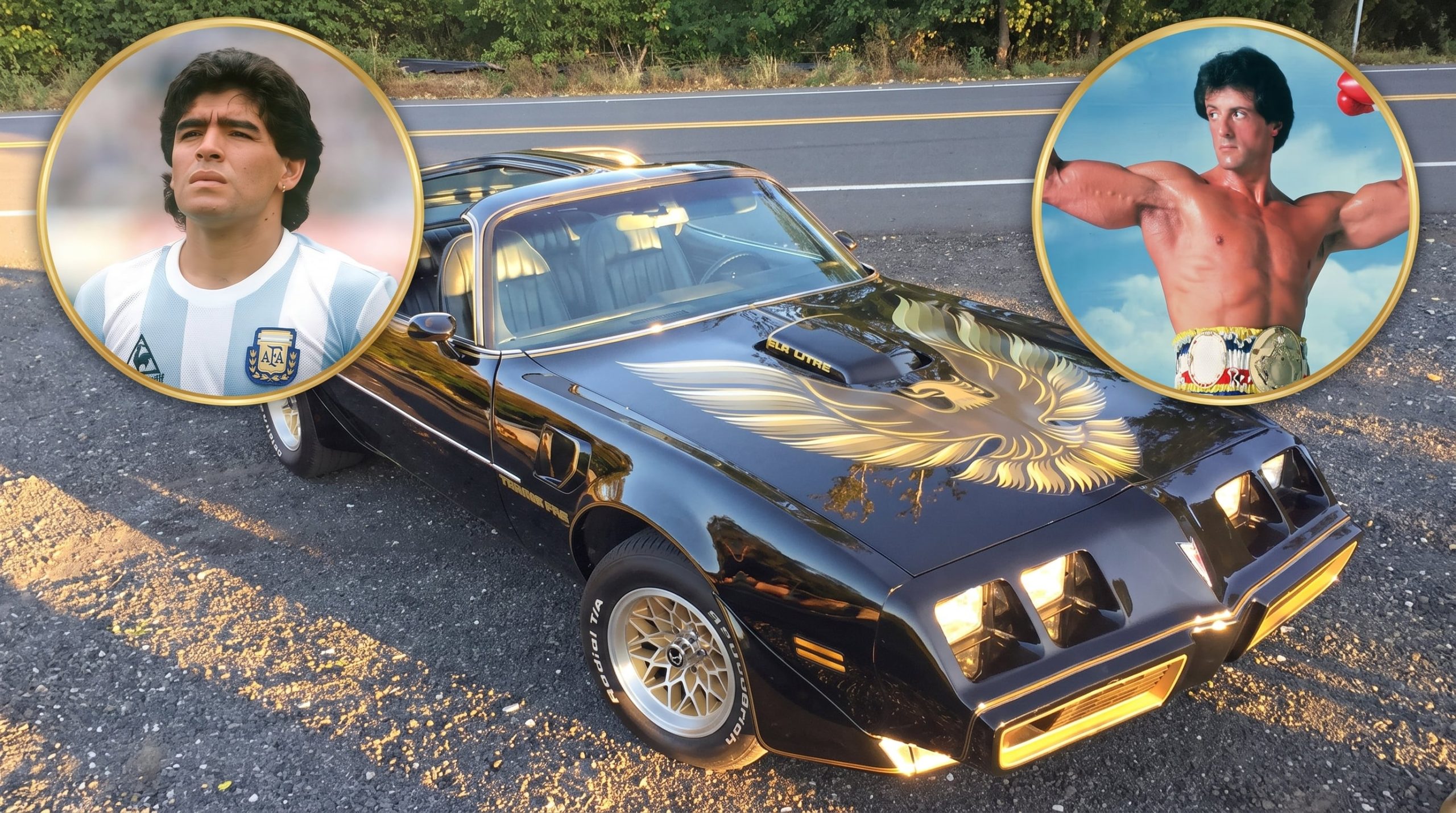 El día que Diego Maradona compró el icónico auto de Rocky: la reacción del vendedor y una frase para la posteridad