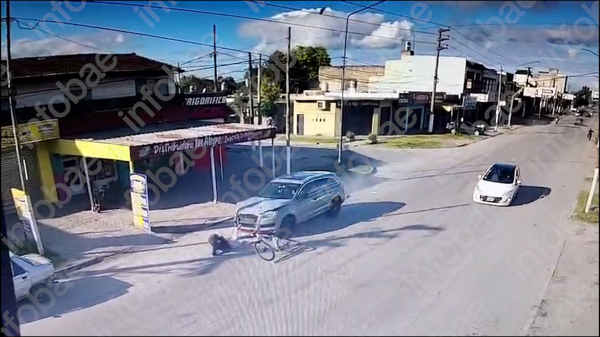 Video: un jubilado corría una picada en un Audi a nombre de la mujer de “El Rey de la Salada”, atropelló a un chico de 14 y lo dejó en estado grave