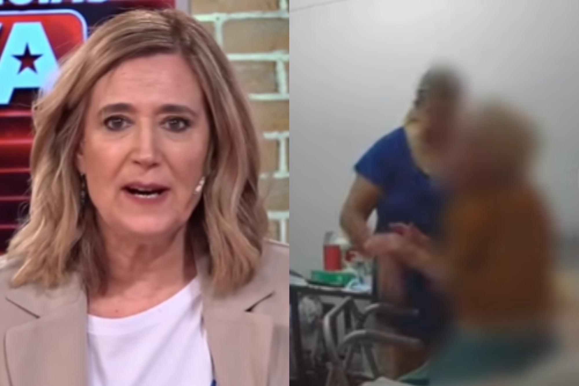 Marcela Coronel denunció que su madre de 100 años sufrió violencia de parte de su cuidadora y compartió las brutales imágenes