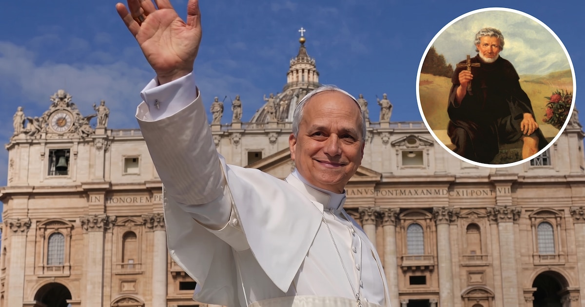 Quién fue San Peregrino, el santo al que rezan por la salud del papa León XIV