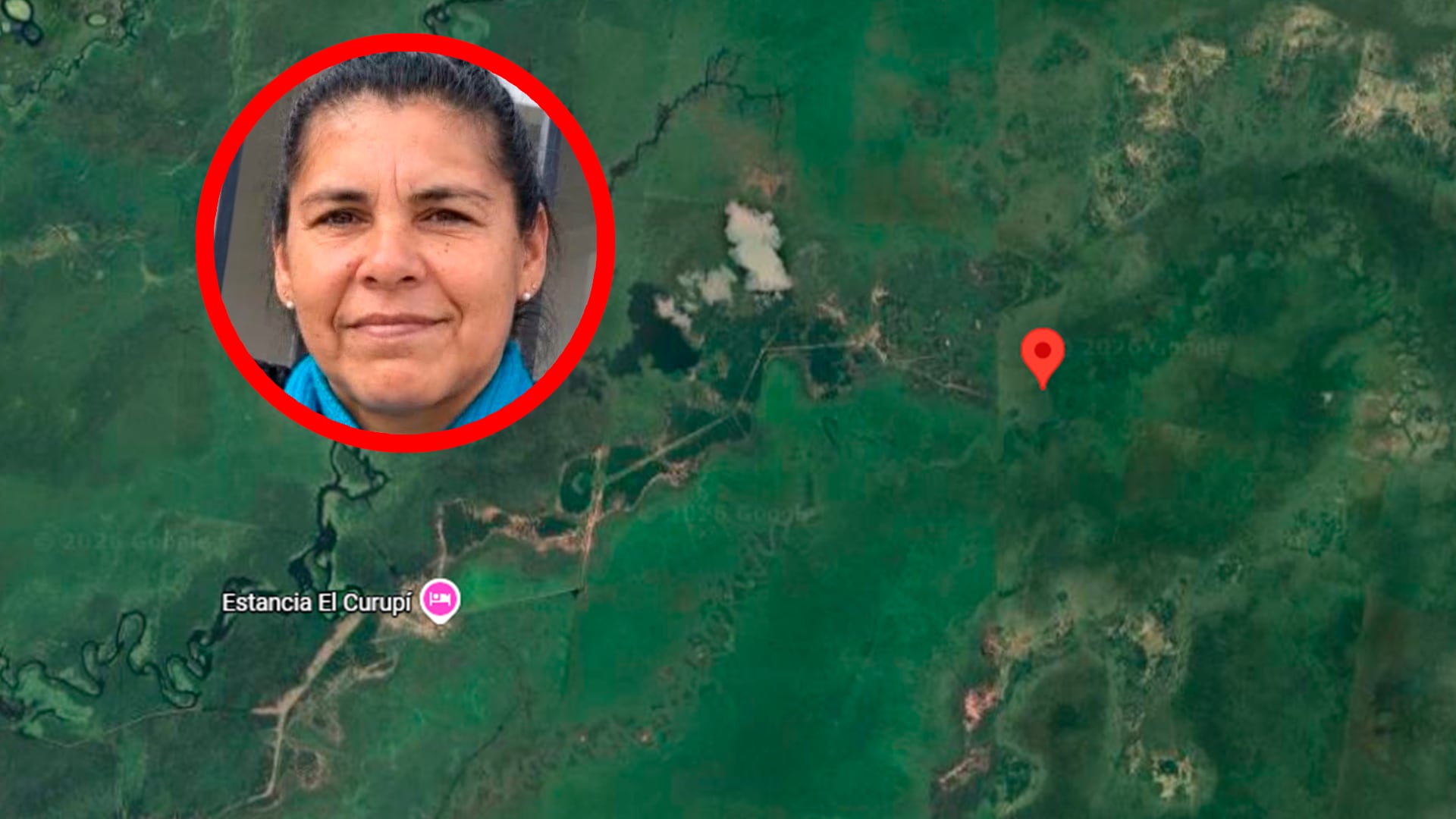 Bañados, vegetación densa y sin  señal de celular: así es el lugar donde encontraron el cuerpo de Nancy Godoy