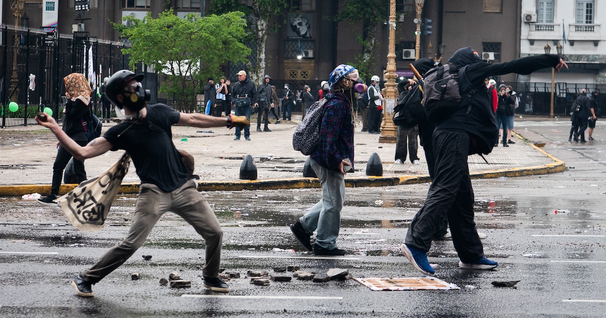 El Gobierno denunciará penalmente a los manifestantes detenidos por los disturbios en el Congreso