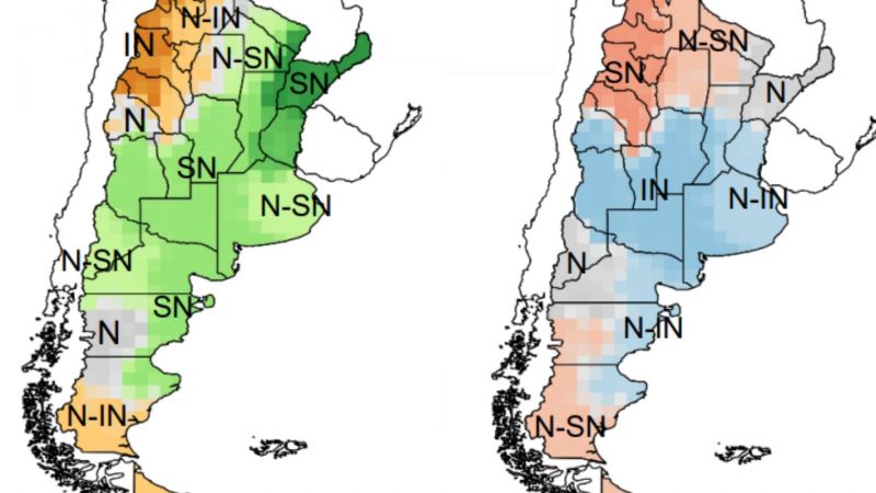 Se viene un verano más fresco por "El Niño": el SMN prevé temperaturas moderadas y lluvias intensas