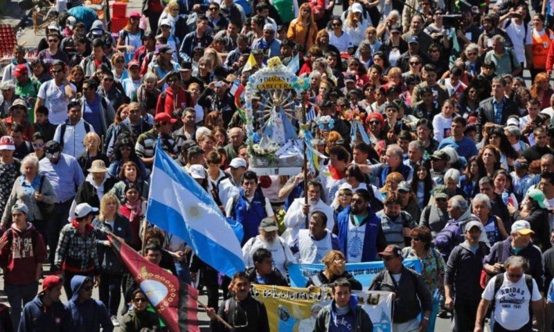 Peregrinación a Luján 2026: horarios de las misas, trenes especiales y cómo estará el clima este domingo