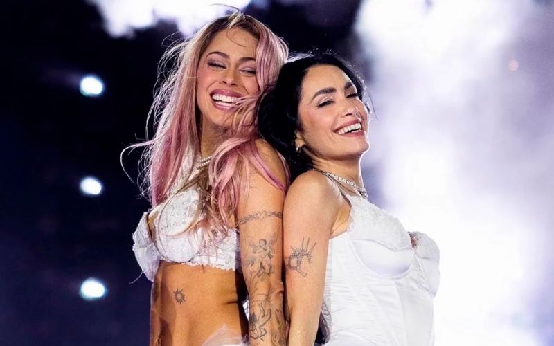 Lali y TINI: "1Amor" llega a Spotify con el video de su encuentro en River