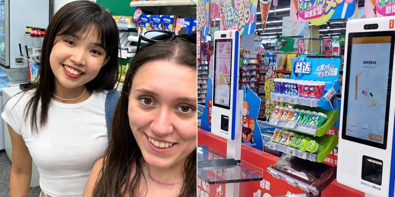 Viajó a China, fue a hacer una compra y quedó sorprendida por la forma de pago: "Primer mundo"