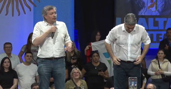 Máximo Kirchner: "A Cristina hoy el poder económico más concentrado y recalcitrante, la tiene secuestrada en San José"