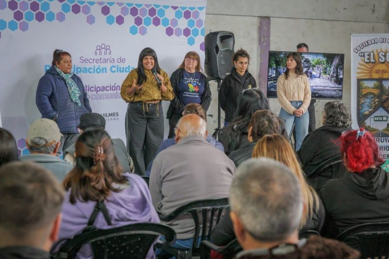 El Municipio de Quilmes anunció la construcción de 15 nuevas cuadras