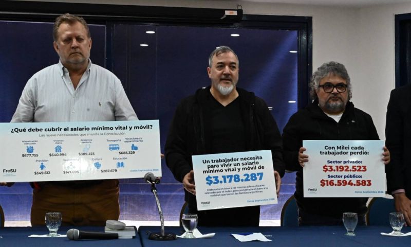 Rodolfo Aguiar: "El índice FRESU arrojó que el salario mínimo debe superar los $3.170.000