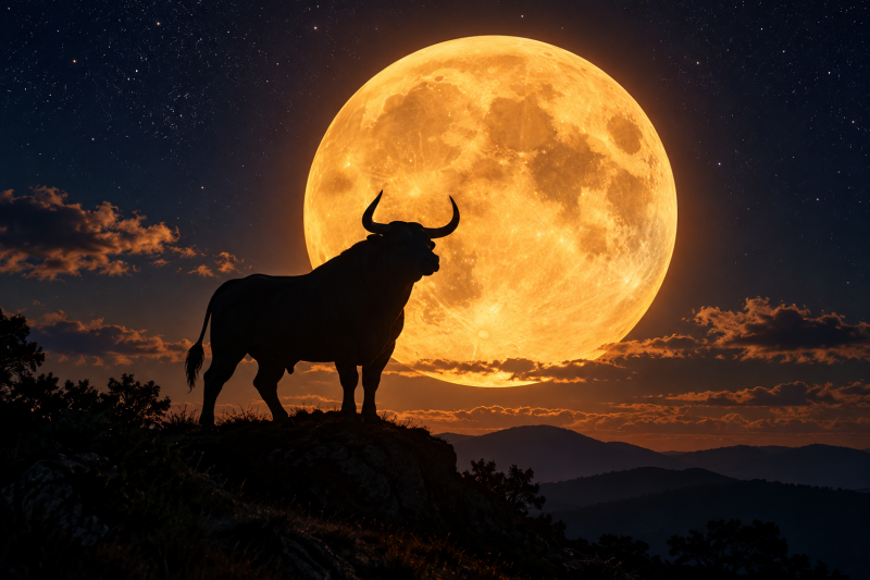 Luna llena en Tauro: los 5 signos que recibirán dinero inesperado y prosperidad
