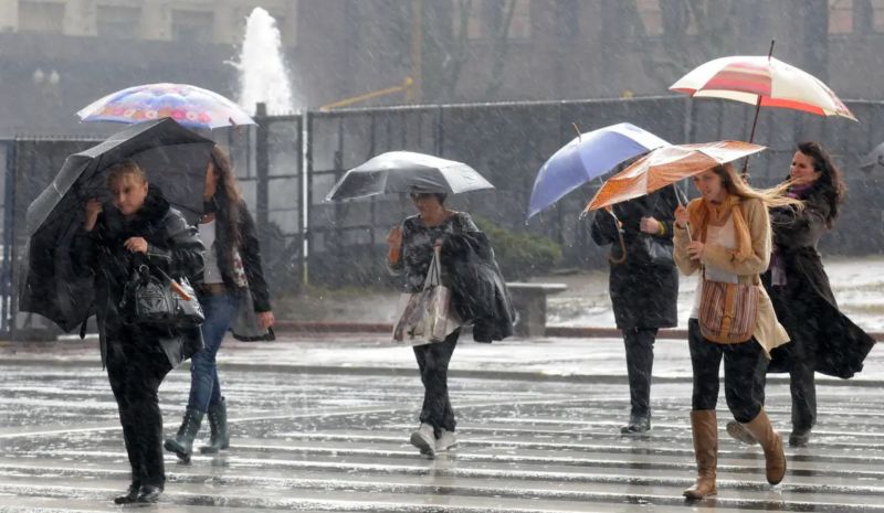 Confirmado: hay alerta meteorológica amarilla por fuertes tormentas en tres provincias
