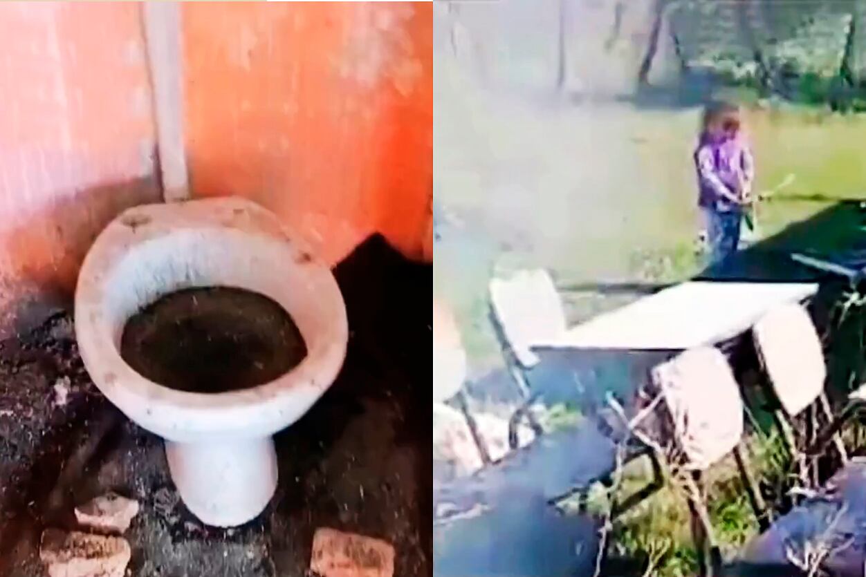 Las penosas condiciones de la escuela rural denunciadas por Nancy Godoy: se difundió un video filmado por ella