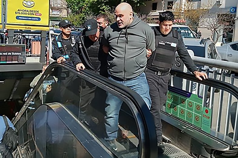Habló el metrodelegado detenido: “Tratan de criminalizar la protesta social y a los trabajadores”
