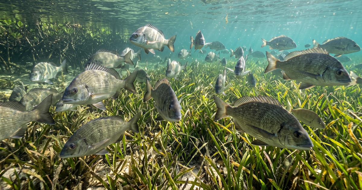 Las praderas marinas de Australia se recuperaron tras ciclones e inundaciones, pero cambiaron sus comunidades de peces