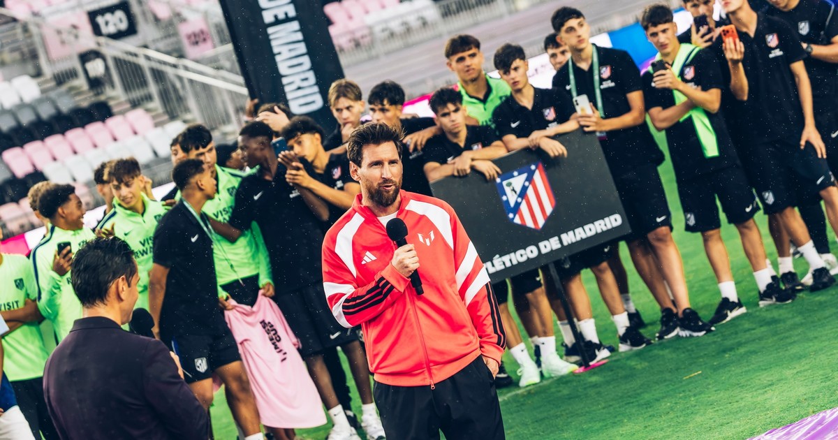 "Tenés que traducir, ¿no?": el divertido discurso de Lionel Messi en la Messi Cup, con buenos resultados de River,  Boca y Newell's