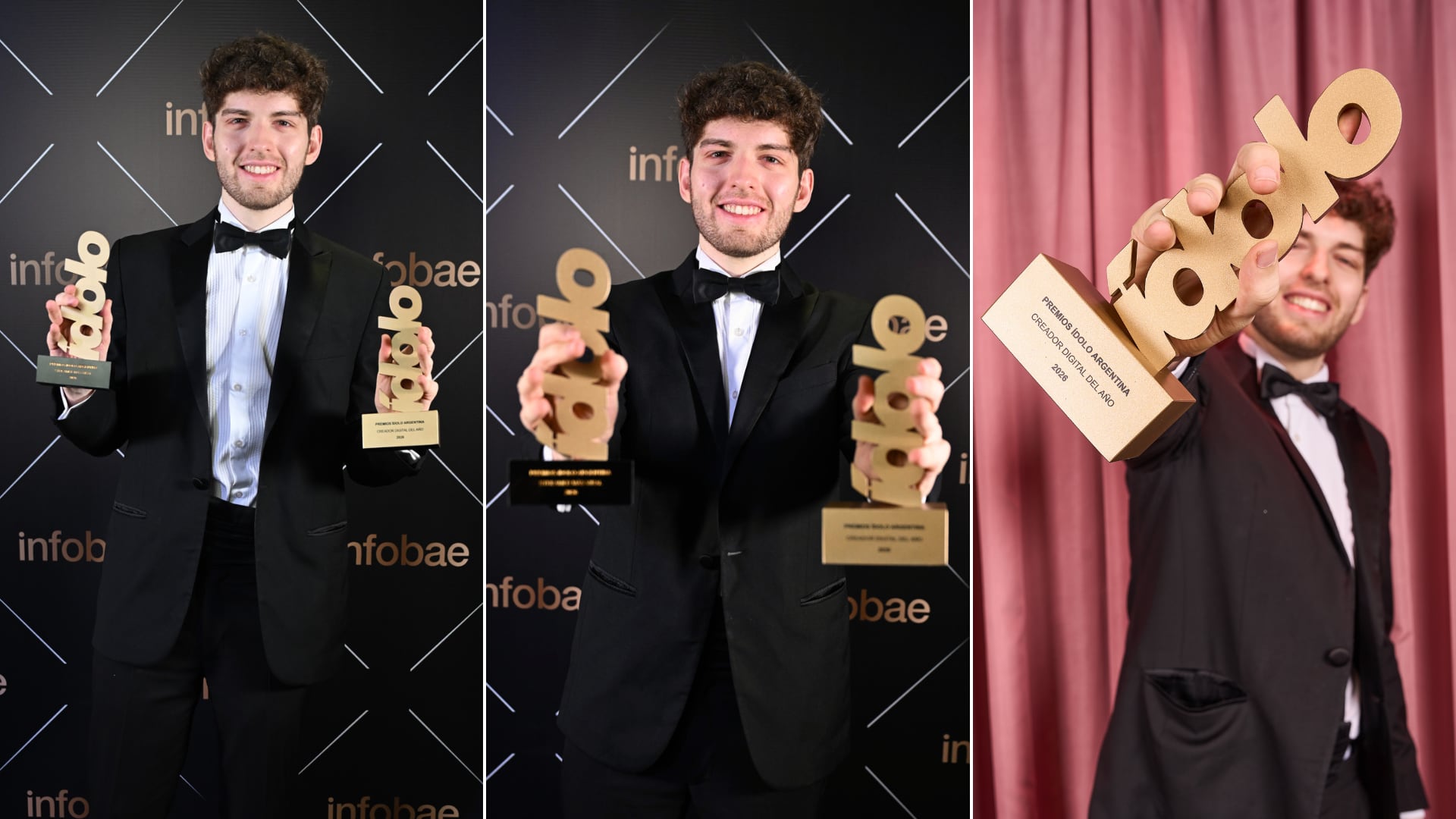 La palabra de Davo Xeneize tras llevarse el Premio ídolo de Oro 2026: “Fue medio inesperado para mí”
