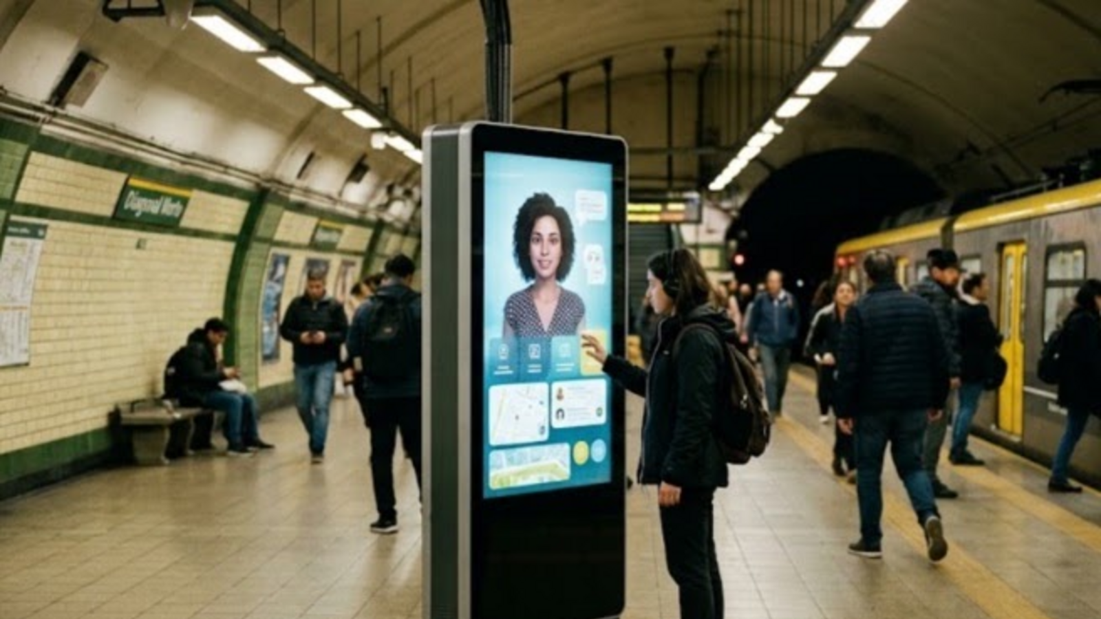 Avatares holográficos con IA en el subte porteño: qué son y para qué se utilizarán