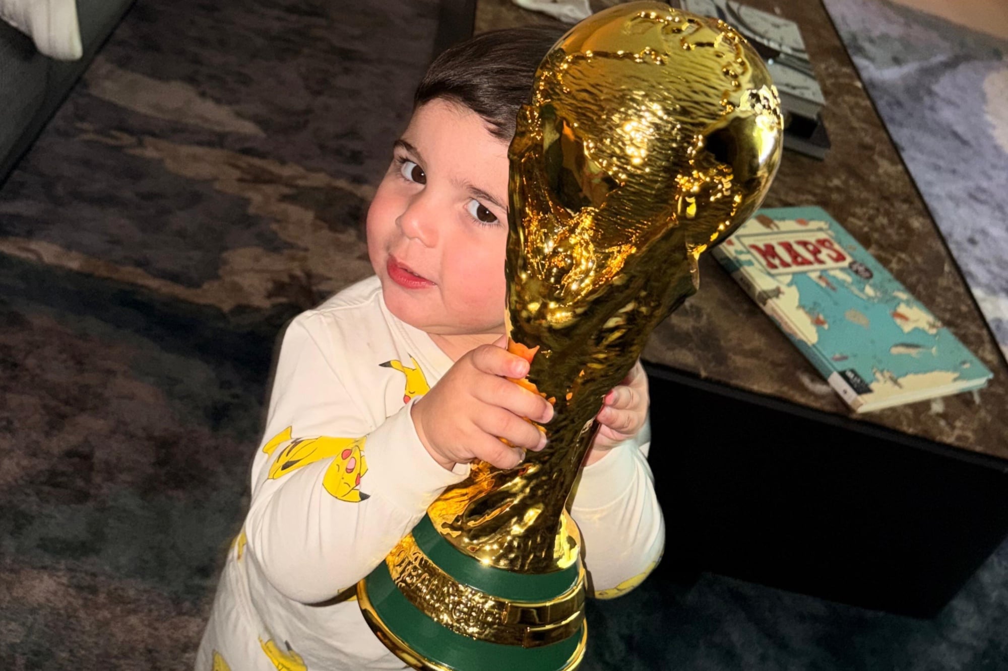 Cumple años el bebé más famoso de la selección argentina: el tierno saludo de Enzo Fernández y Valu Cervantes