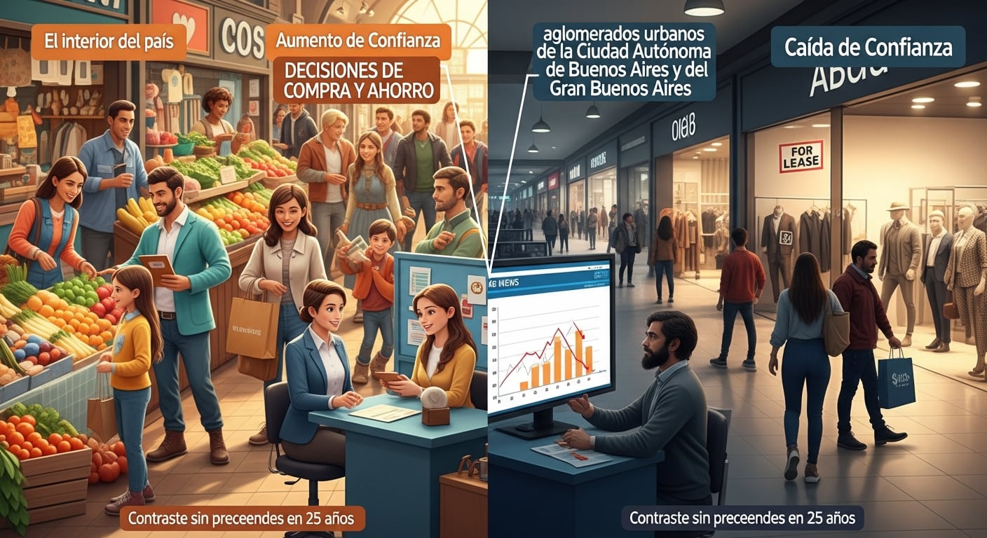 La confianza del consumidor subió 0,8% en octubre por el impulso de la compra de bienes durables