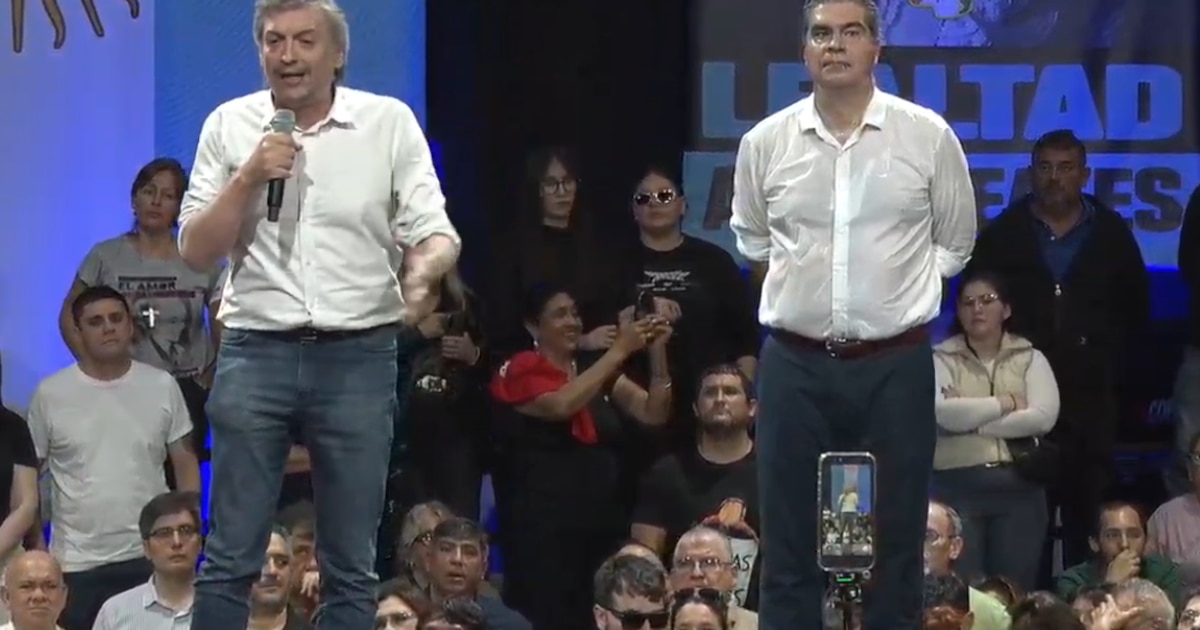 Máximo Kirchner encabezó su acto del Día de la Lealtad en Chaco con otro mensaje hacia la interna del PJ