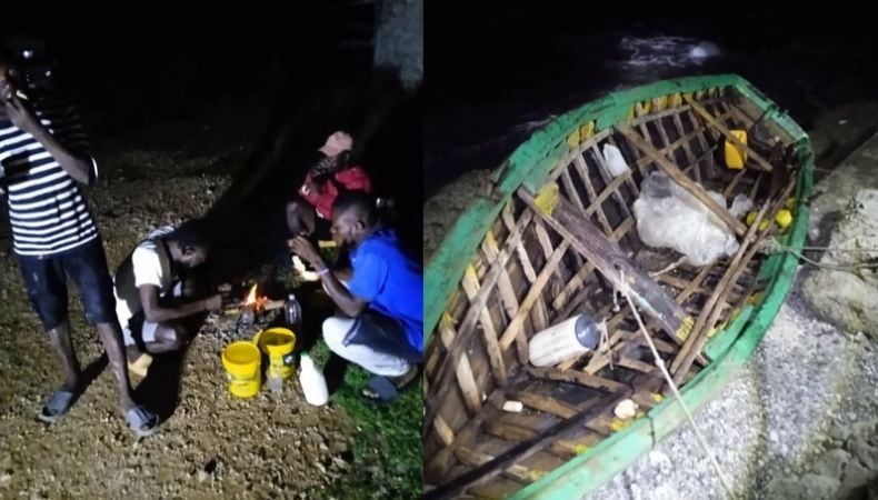 Habitantes de Santiago de Cuba rescataron a cinco pescadores haitianos tras varios días a la deriva