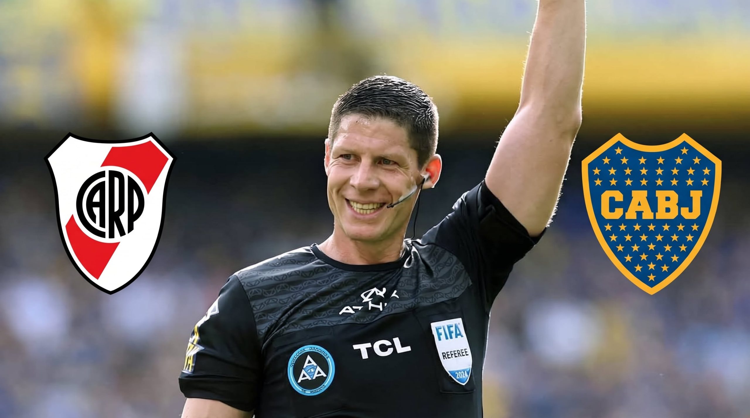 Oficial: Nicolás Ramírez dirigirá el Superclásico entre Boca y River en La Bombonera