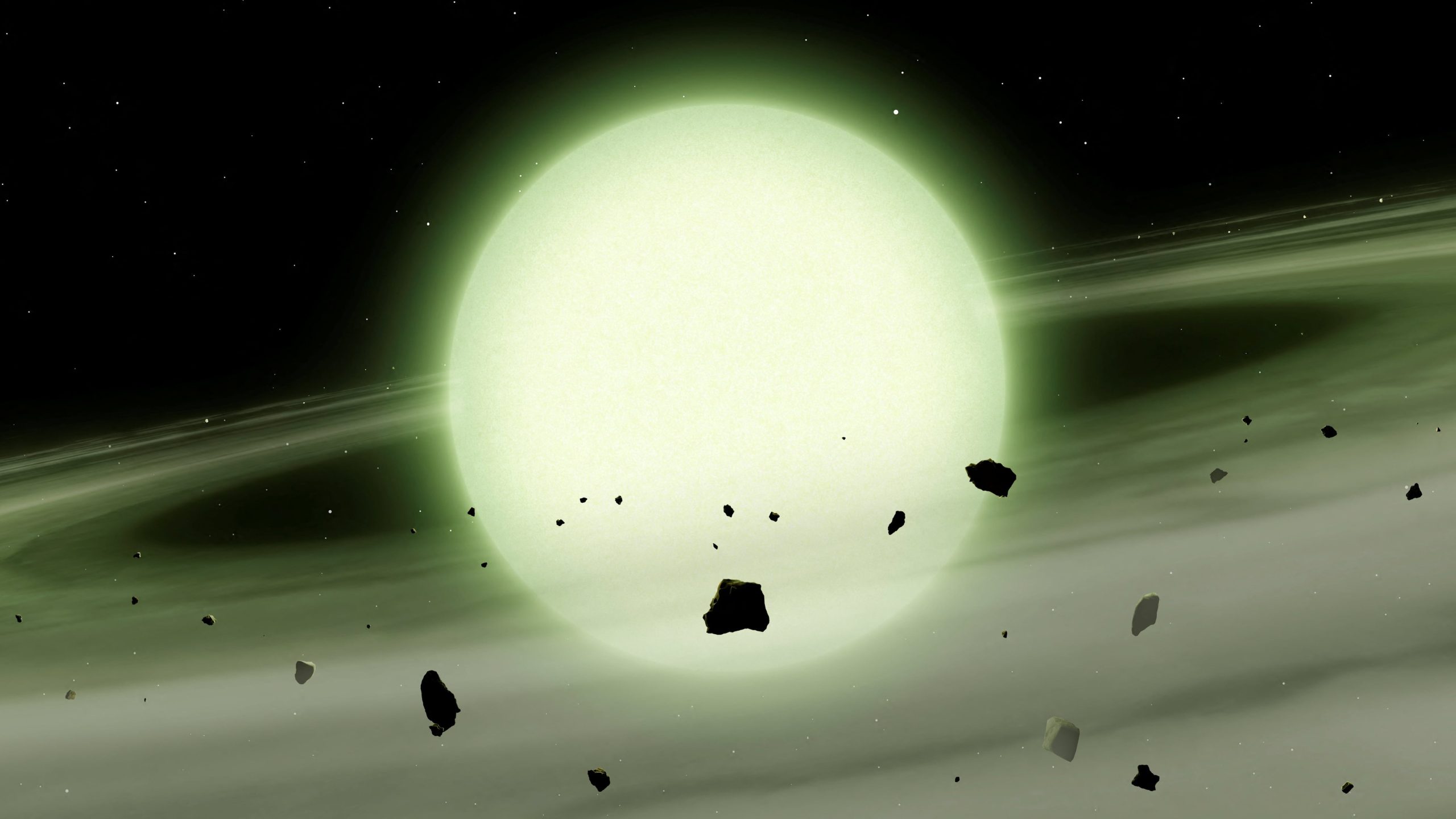 Identifican por primera vez una “estrella verde” en la Vía Láctea y sorprende a los expertos