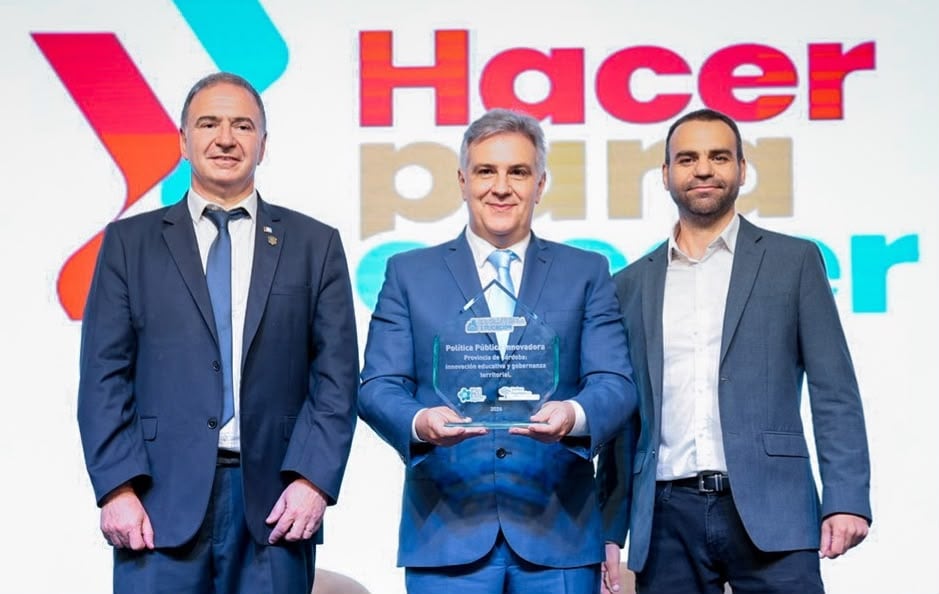 Córdoba recibió dos reconocimientos nacionales por sus políticas educativas y de alfabetización