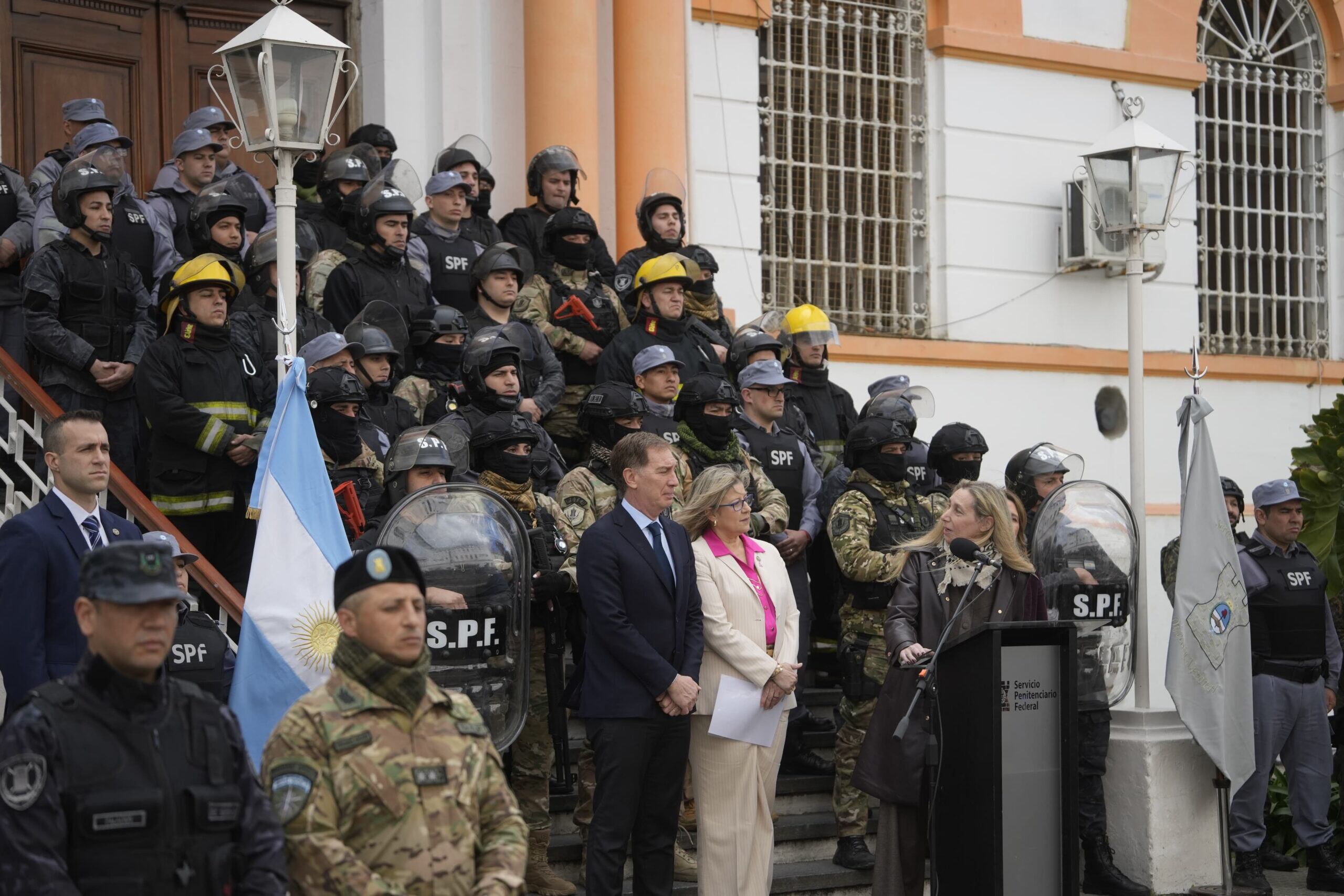 Una cárcel casi vacía para recibir al Papa