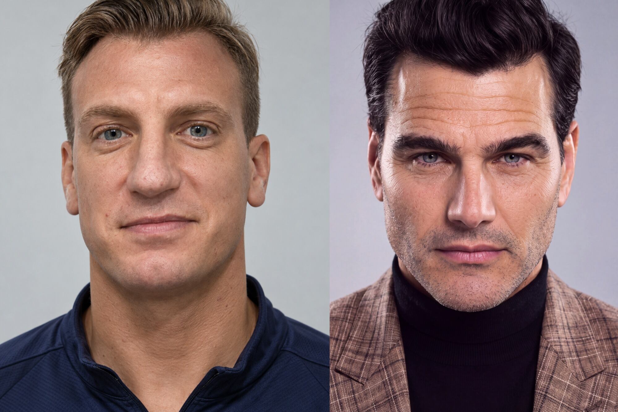 Cómo Maxi López, Hernán Drago y Javier Calamaro se transformaron en modelos virtuales