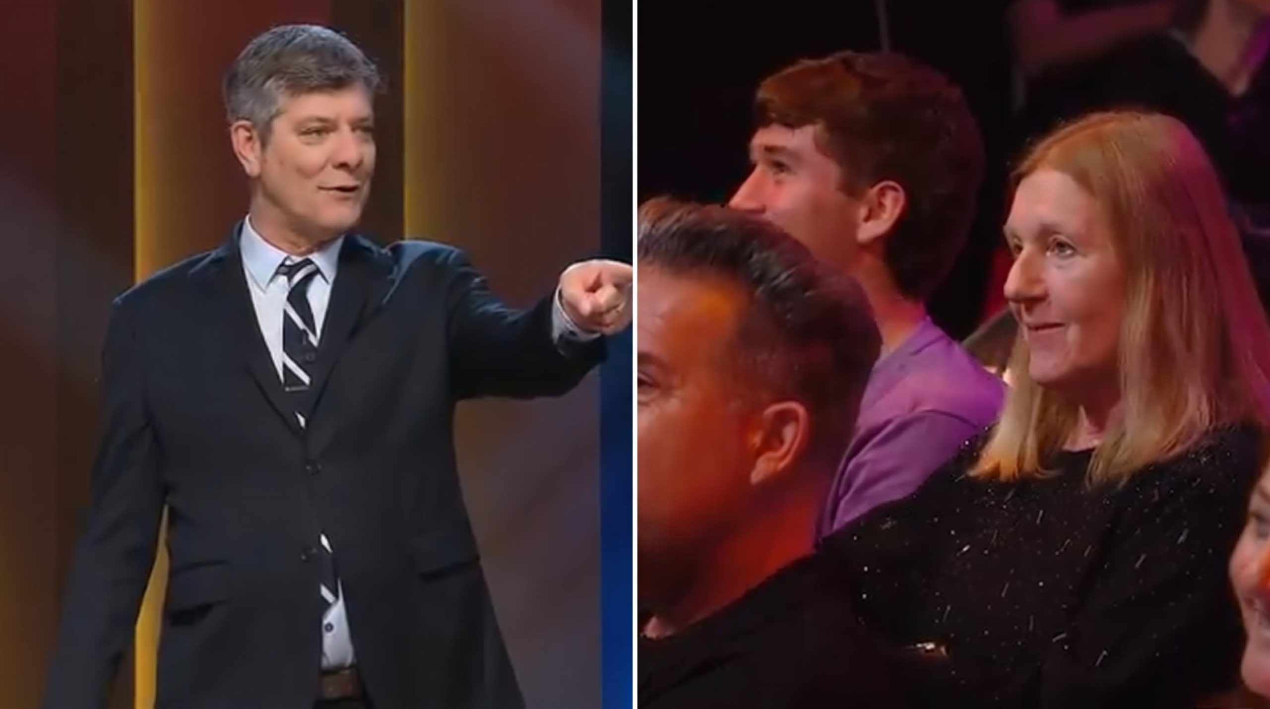 Mario Pergolini frenó su programa por un ruido en la tribuna y la explicación de la espectadora sorprendió a todos