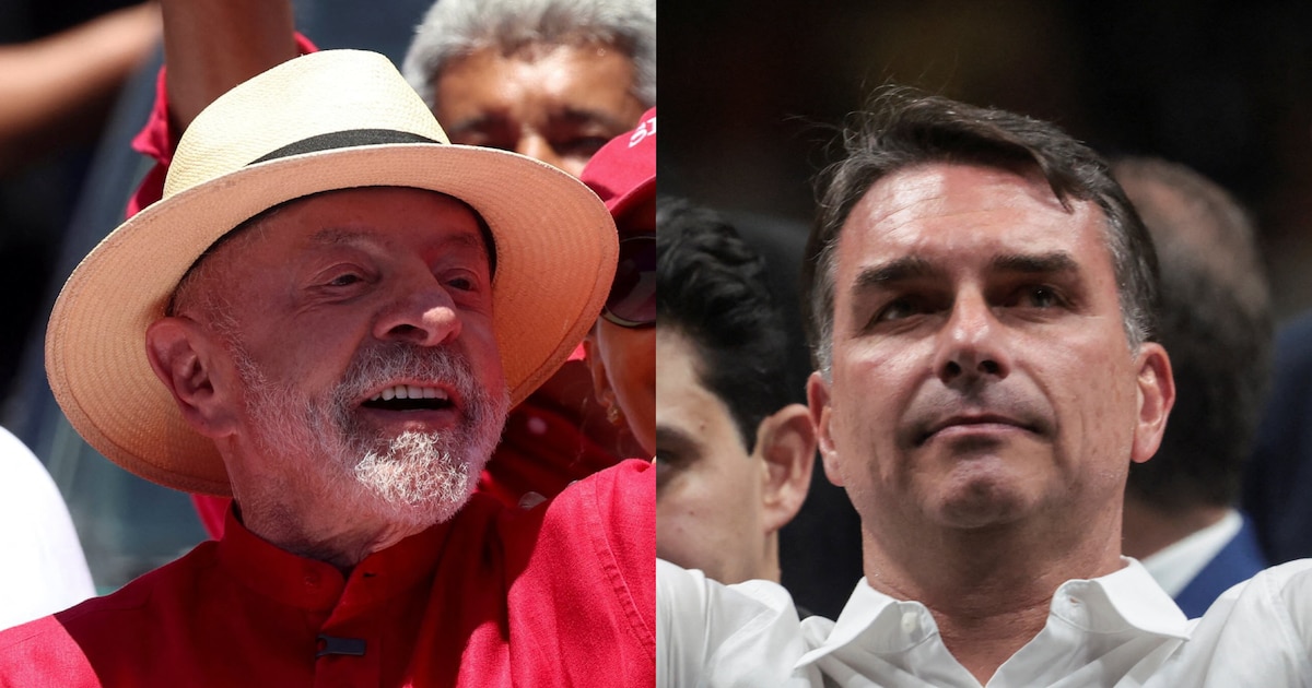 Lula da Silva y Flávio Bolsonaro buscaron aliento en sus bastiones electorales antes de la recta final hacia el balotaje