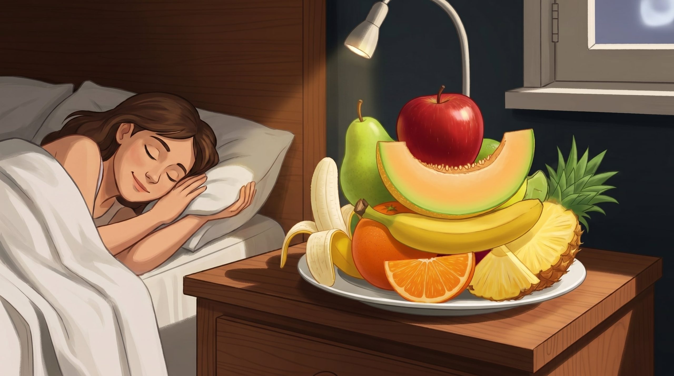 Qué frutas se pueden incluir antes de dormir por sus nutrientes y compuestos naturales
