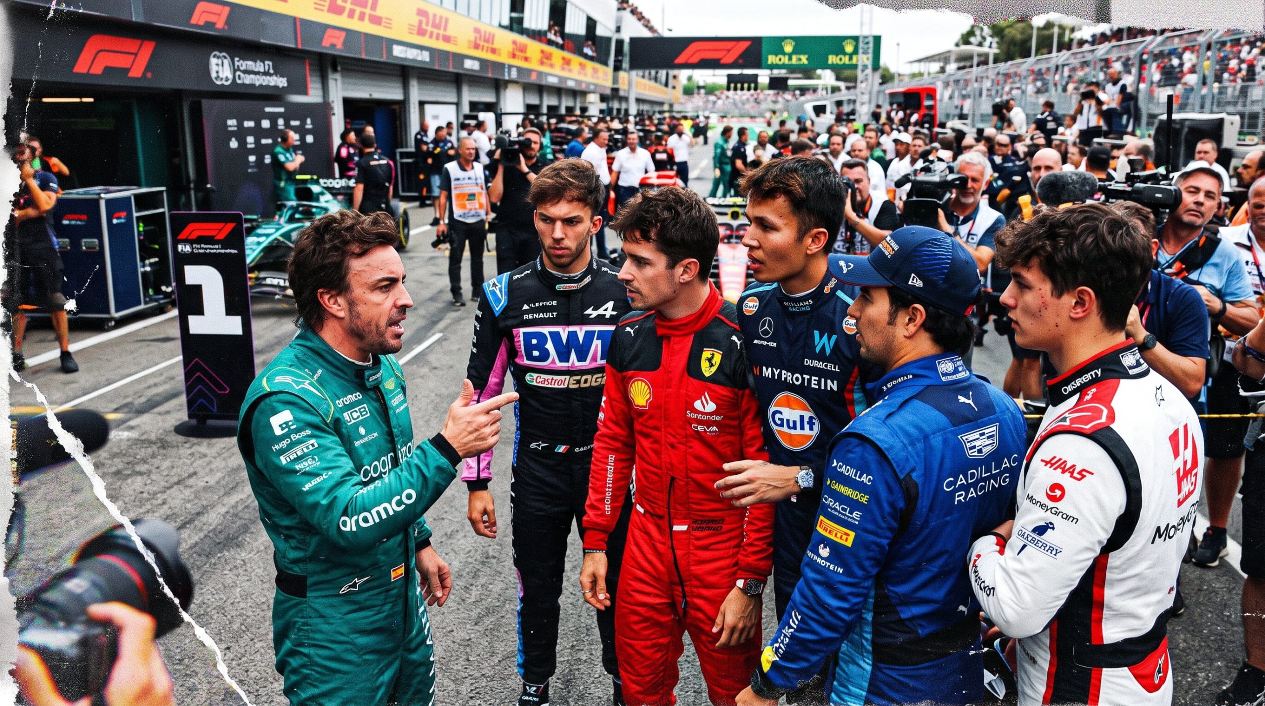 Estalló la guerra de pilotos en la Formula 1 tras las críticas de Fernando Alonso a un sector de la parrilla: “Espero que no nos crucemos en pista”