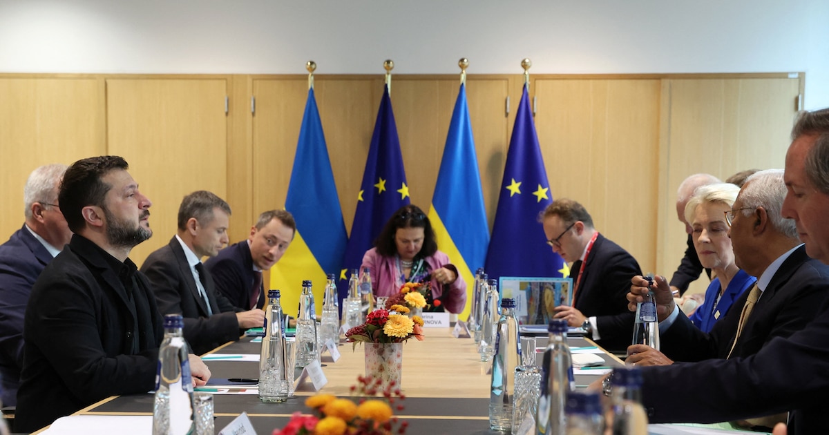 La Unión Europea recibió a Zelensky y reafirmó su apoyo a Ucrania: “No es momento de aliviar sanciones a Rusia”