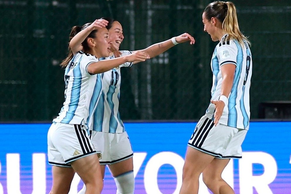 La selección femenina Sub 17 goleó a Marruecos y pasó de fase en el Mundial