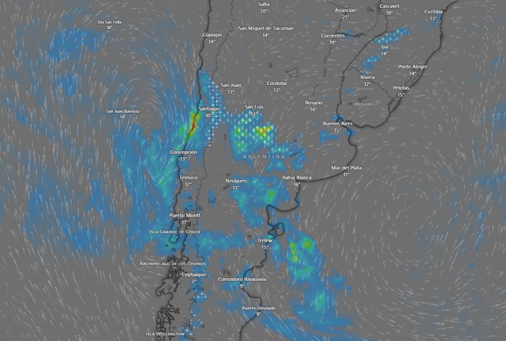 Hay alerta naranja y amarilla por tormentas, lluvias y vientos fuertes para este miércoles 21 de octubre: las provincias afectadas
