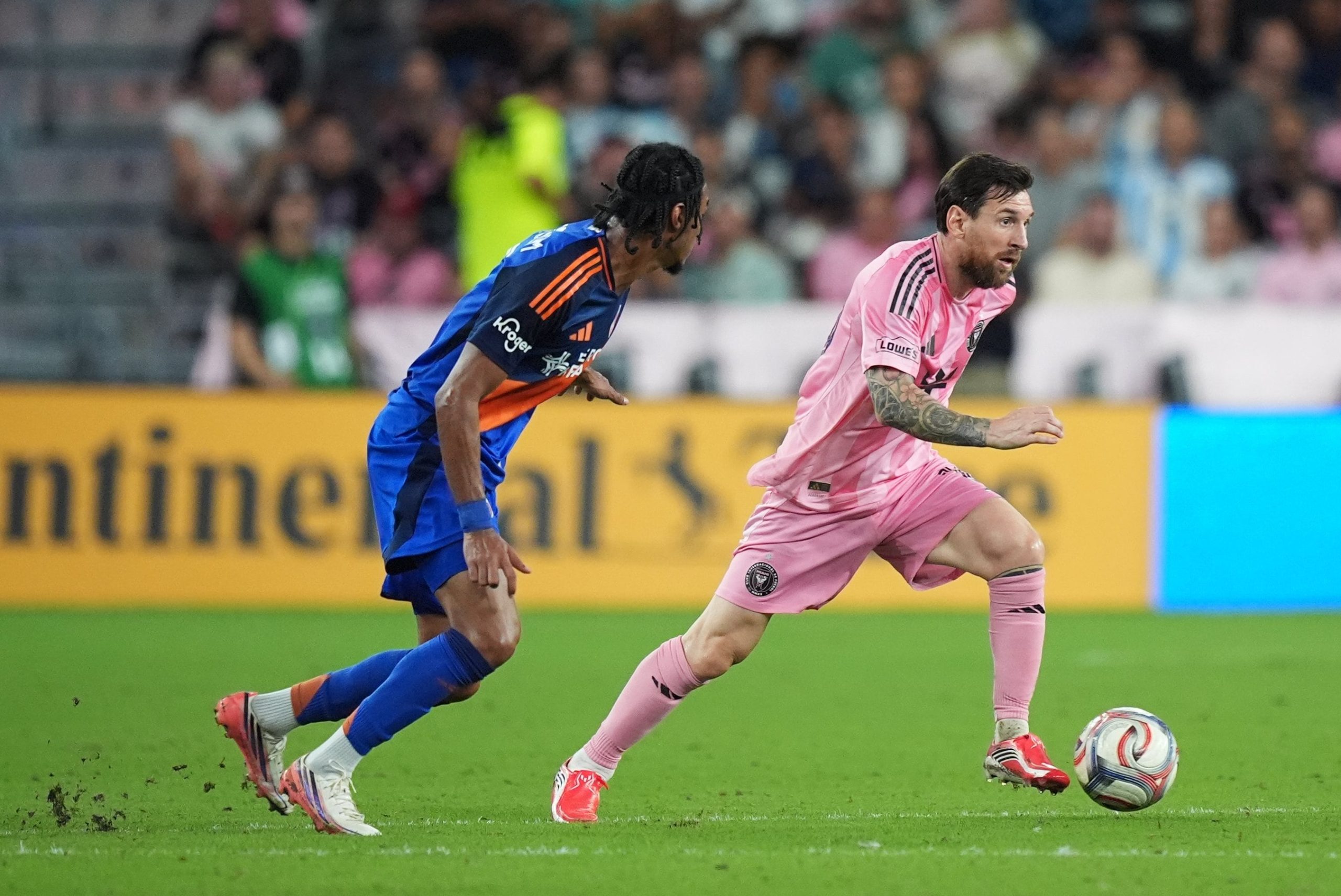 Inter Miami empató con Cincinnati por la MLS un partido que parecía que se le escapaba