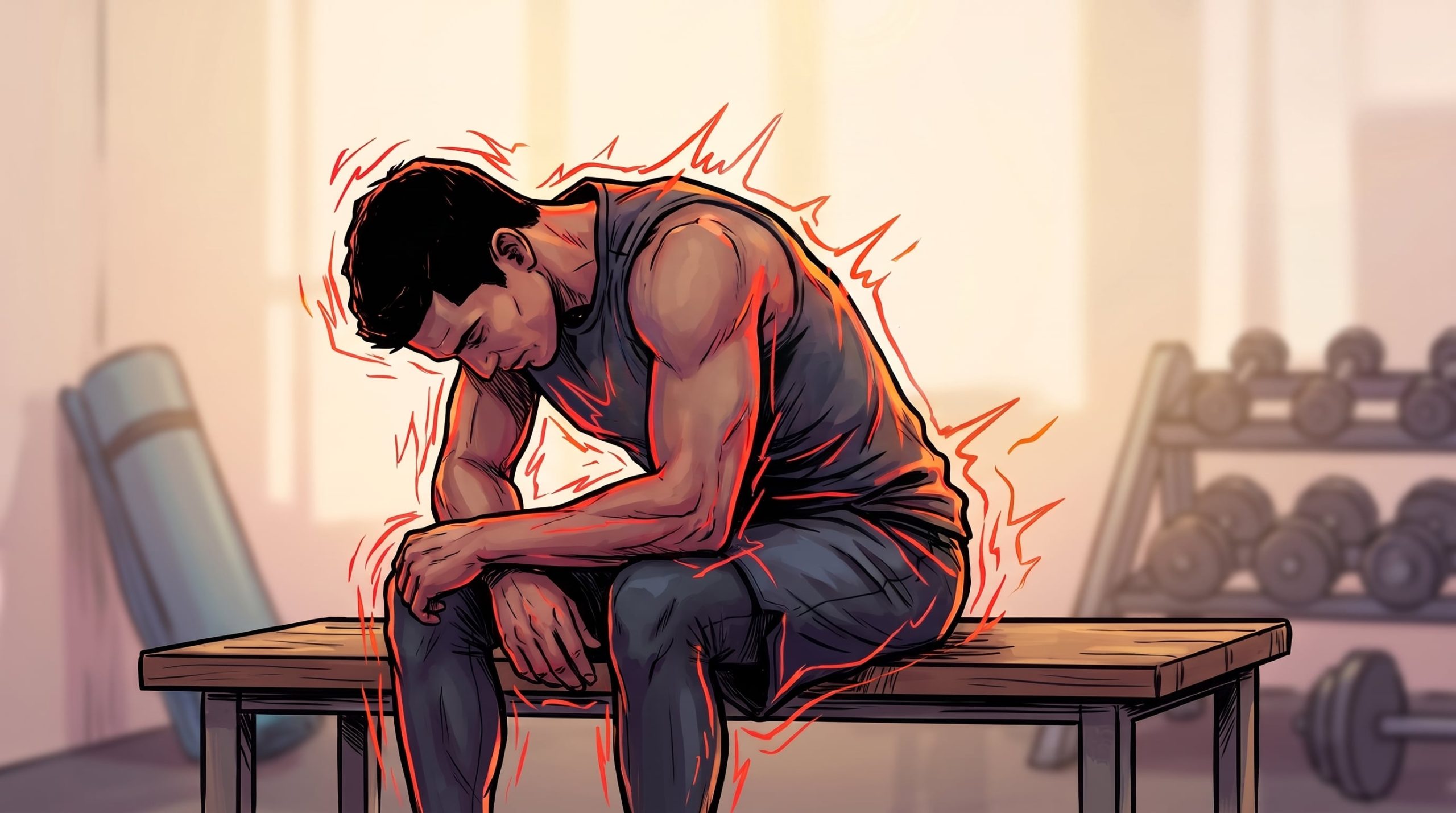 Por qué la recuperación después del ejercicio no depende solo de aliviar el dolor muscular y cuál es la función del sistema nervioso
